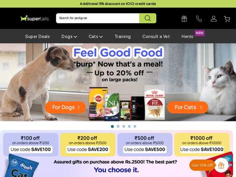 Supertails Coupons and Promo Code