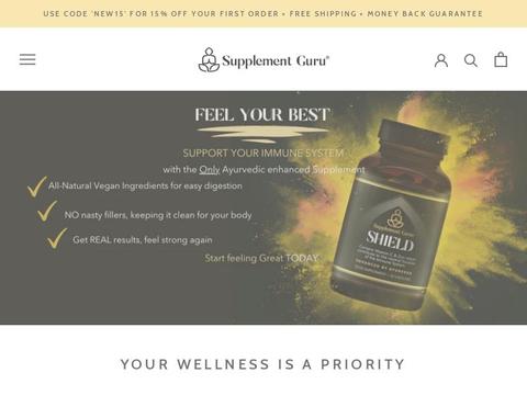 Supplement Guru Coupons and Promo Code