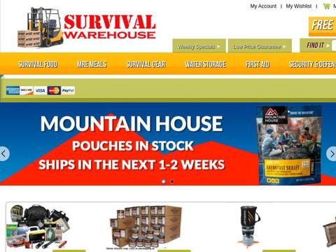 Survival Warehouse Coupons and Promo Code