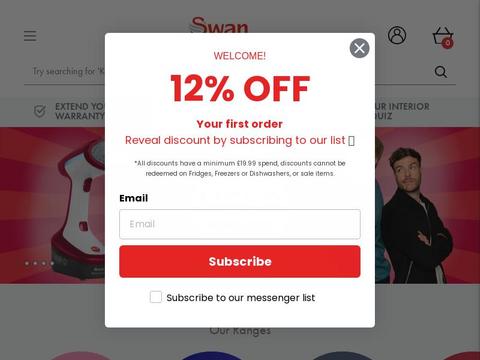Swan Products Coupons and Promo Code
