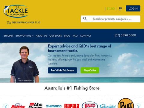Tacklewarehouse.com.au Coupons and Promo Code