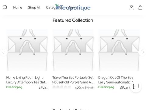 Teapotique Coupons and Promo Code