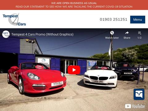 Tempest4Cars.Co.Uk Coupons and Promo Code