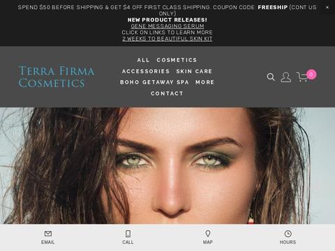 Terra Firma Cosmetics Coupons and Promo Code