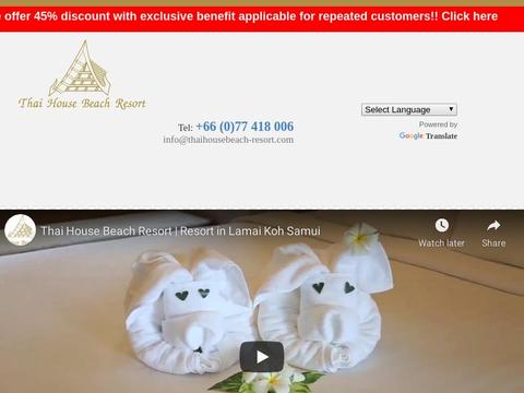 Thaihousebeach-Resort.Com Coupons and Promo Code