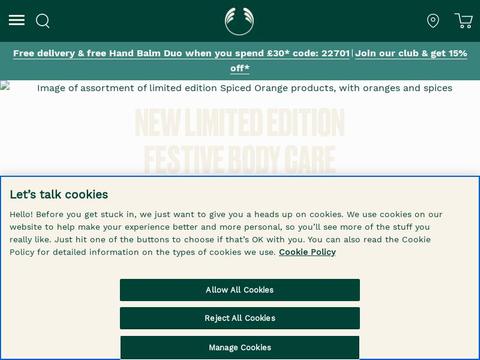 The Body Shop UK Coupons and Promo Code