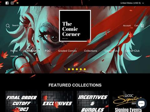 The Comic Corner Coupons and Promo Code