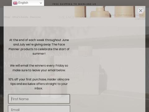 The Face Planner Coupons and Promo Code