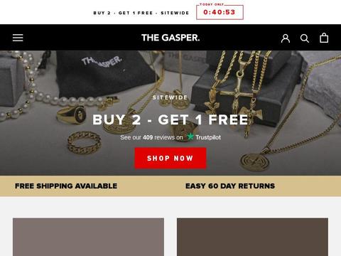 THE GASPER Coupons and Promo Code