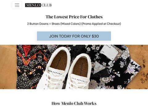 The Menlo Club Coupons and Promo Code