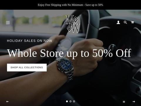 The Mobilio Watch Company Coupons and Promo Code