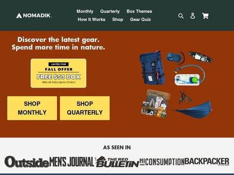The Nomadik Coupons and Promo Code