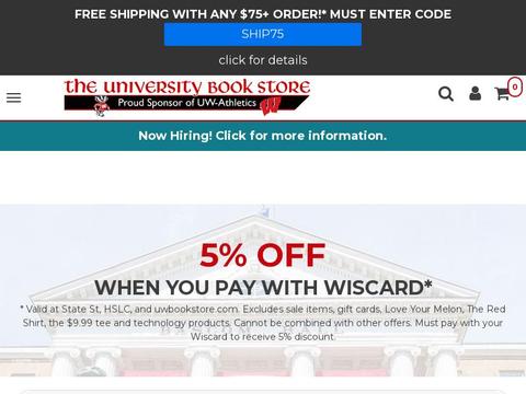 The University Book Store Coupons and Promo Code