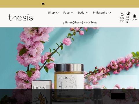 Thesis Beauty Coupons and Promo Code