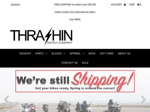 Thrashin Supply Coupons and Promo Code