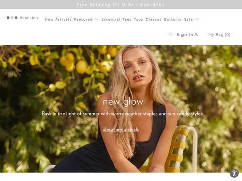 Three Dots Coupons and Promo Code
