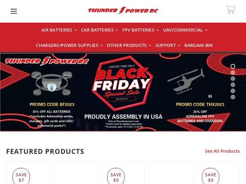 Thunder Power RC Coupons and Promo Code