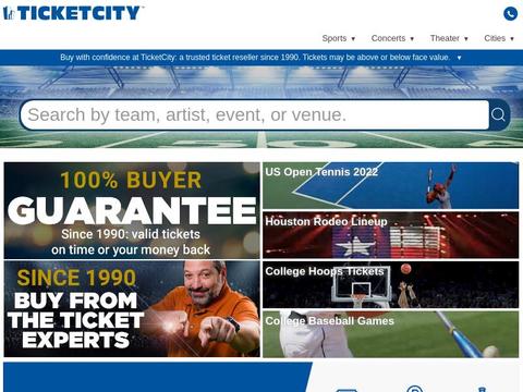 Ticketcity.com Coupons and Promo Code