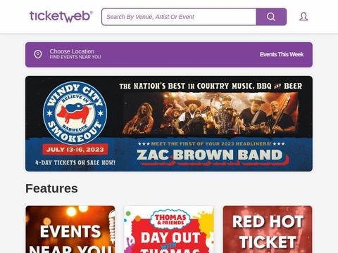 TicketWeb Coupons and Promo Code