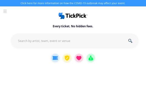 Tickpick.Com Coupons and Promo Code