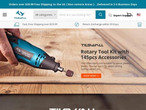 Tilswall Tools US Coupons and Promo Code