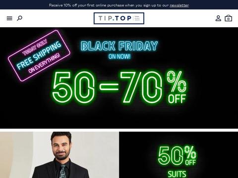 tiptoptailors Coupons and Promo Code