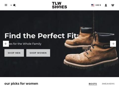 TLW Shoes Coupons and Promo Code