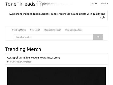 Tonethreads.com Coupons and Promo Code
