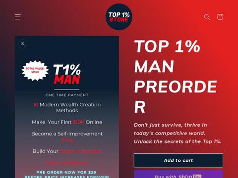Top 1% Store Coupons and Promo Code