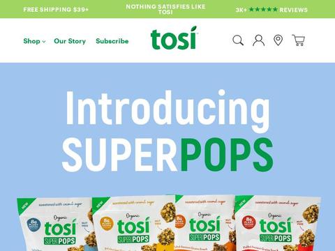 Tosi Coupons and Promo Code
