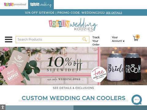 Totallyweddingkoozies.com Coupons and Promo Code