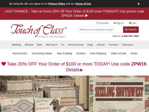 Touchofclass.Com Coupons and Promo Code
