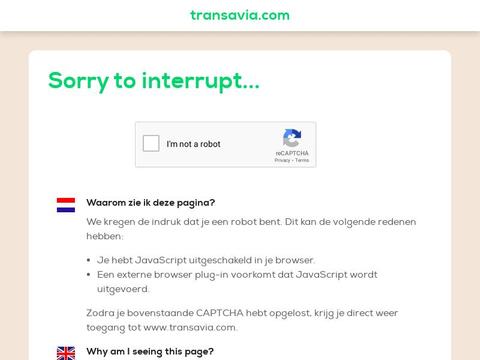 Transavia Coupons and Promo Code