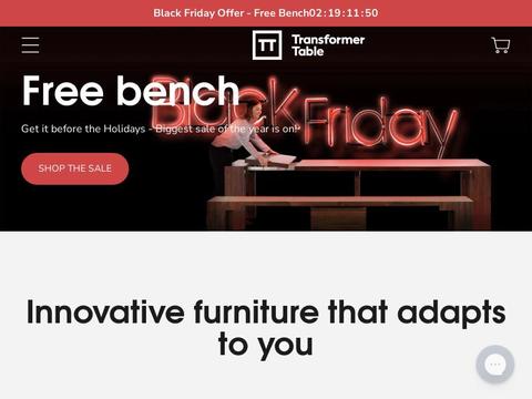 Transformer Table Coupons and Promo Code