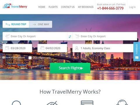 Travelmerry.Com Coupons and Promo Code