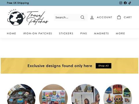 Travelpatches.co.uk Coupons and Promo Code
