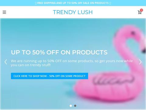 TrendyLush Coupons and Promo Code