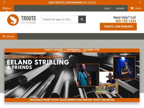 Trouts Fly Fishing Coupons and Promo Code