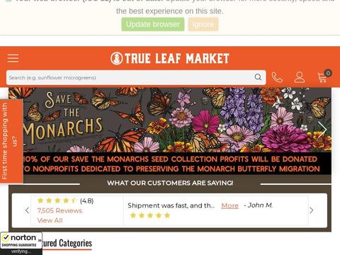 True Leaf Market Coupons and Promo Code