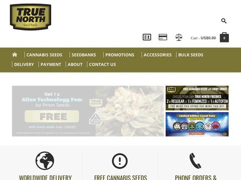 Truenorthseedbank.Com Coupons and Promo Code