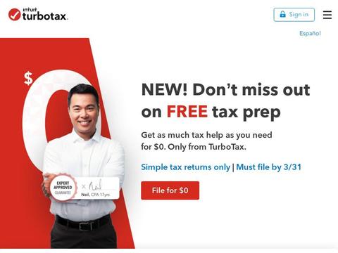 Turbotax.com Coupons and Promo Code