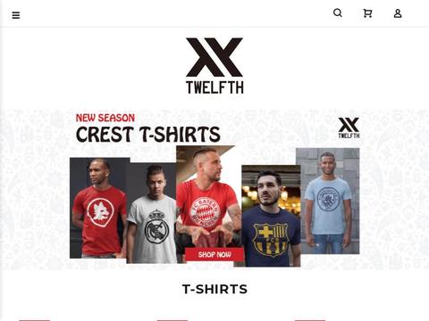 Twelfth Soccer Store Coupons and Promo Code