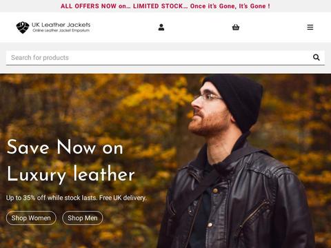 Ukleatherjackets.Co.Uk Coupons and Promo Code
