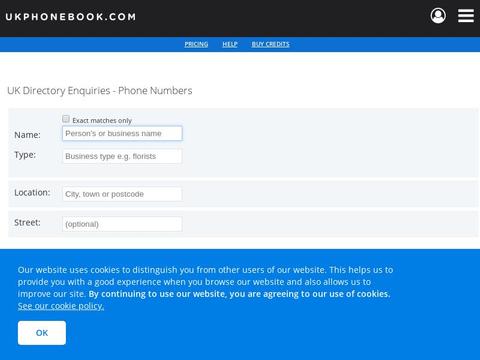 Ukphonebook.Com Coupons and Promo Code