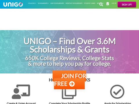 Unigo.Com Coupons and Promo Code