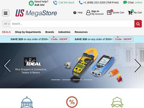 US Mega Store Coupons and Promo Code