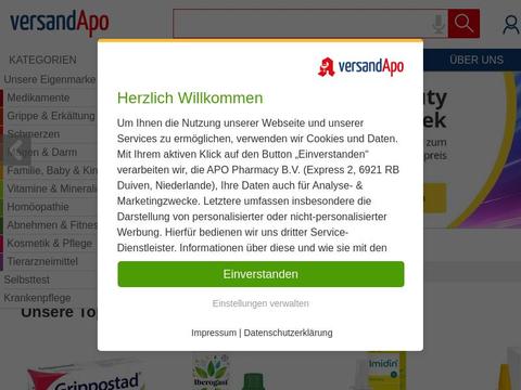 Versandapo.De Coupons and Promo Code
