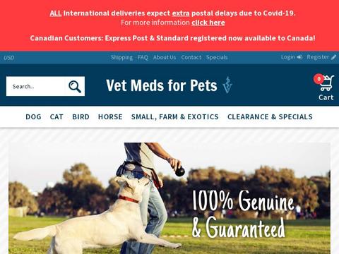 Vet Meds for Pets Coupons and Promo Code
