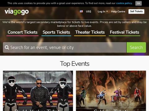 Viagogo.Ie Coupons and Promo Code