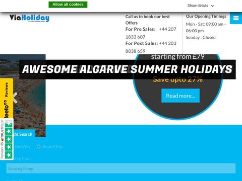 Viaholiday.Co.Uk Coupons and Promo Code